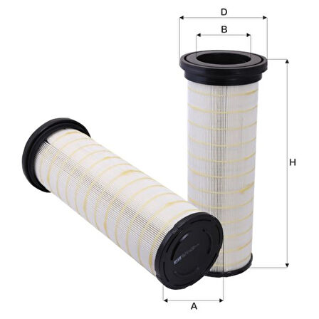 Ford Truck Hava Filtresi (ic) - Ford Cargo / 1846 - Fil Hp2710