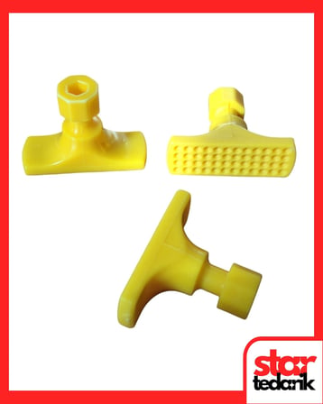 PDR Boyasız Göçük Düzeltme Plastiği Dikdörtgen 14X25Mm - D. N6 - Sarı 10 adet