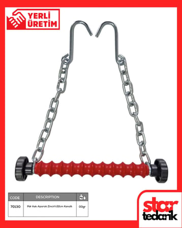 Boyasız Göçük Düzeltme Askı Aparatı Zincirli 22cm Kanallı