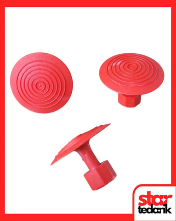 PDR Boyasız Göçük Düzeltme Plastiği 32,2 mm - D. N6 - Kırmızı
