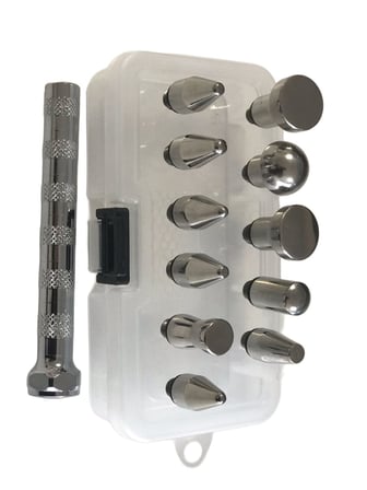 Set Kutu Paslanmaz Uç (Çelik) Kaporta Düzeltme Kalemi 12 Parça PDR