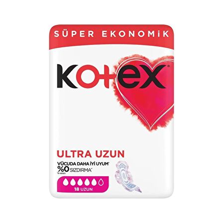 Kotex Ultra Quadro Uzun