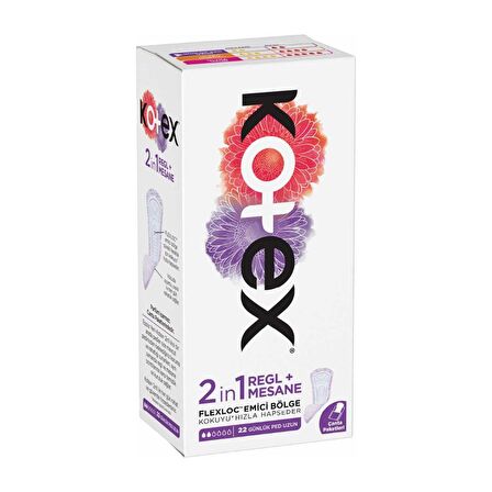 Kotex 22'li Günlük Ped