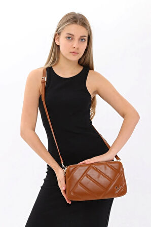 CACHAREL KADIN OMUZ ÇANTASI-C-070-TABA | undefined