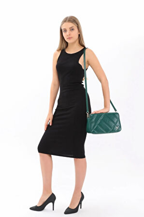 CACHAREL KADIN OMUZ ÇANTASI-C-070-YEŞİL | undefined