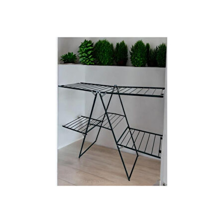 AKILLIELMA - PERİLLA 57061 EXCLUSİVE İKİ KATLI ÇAMAŞIR KURUTMALIK