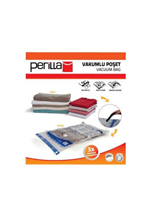 Perilla Vakumlu Poşet X Large 55x90