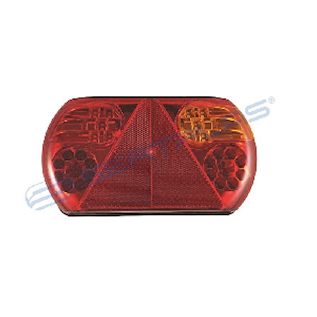 Unıversal Stop Lambas Led Sağ Dorse (7c006a) - Sertplas-0106lr-12v