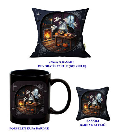 Helloween Cadılar Bayramı Temalı Hediye Seti