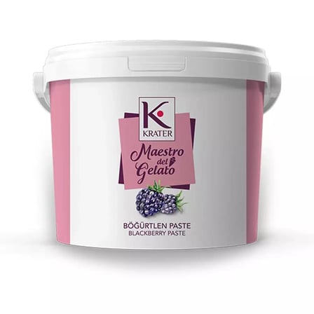 Krater Böğürtlen Paste 3 Kg