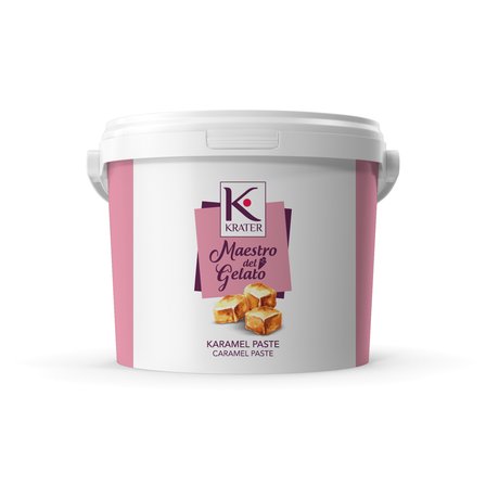 Krater Karamel Aromalı Dondurma Paste 3 Kg