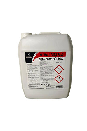 ACTIFALL GRILL PLUS Ağır ve Yanmış Yağ Çözücü 5 L