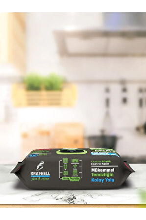 Fast & Clean Ekstra Büyük Yüzey Temizlik Havlusu Sirke Etkili Xl 100 Yaprak
