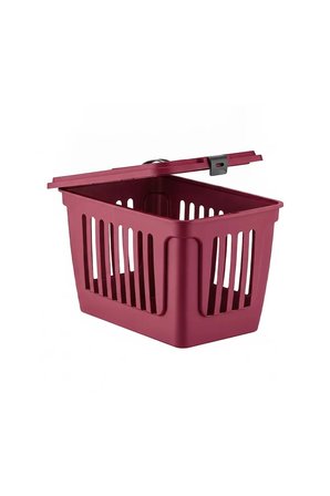 Pribor Kedi Ve Köpek Lüks Taşıma Çantası Üstten Girişli 44 x 29 x 30 Cm Bordo