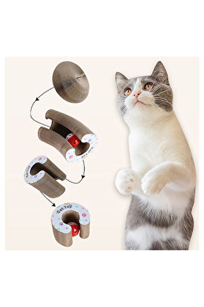 Pribor Kedi Tırmalama Toplu Akordiyon Kedi Oyuncağı
