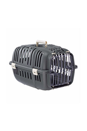 Pribor PR-10 Kedi Köpek Evcil Hayvan Taşıma Çantası Box Çok Fonksiyonlu 32 × 47 × 29 cm Gri