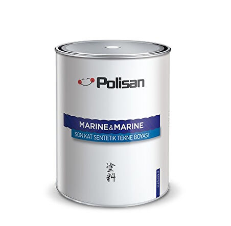 Polisan Marine&Marine Sentetik Tekne Boyası Beyaz 2,5 Lt