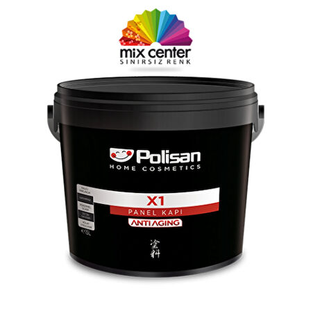 POLİSAN X1 Panel Kapı Boyası 2,5 L-BEYAZ