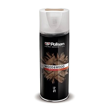 POLİSAN AHŞAP RENKLENDİRİCİ SPREY BOYA AÇIK MEŞE 400 ML