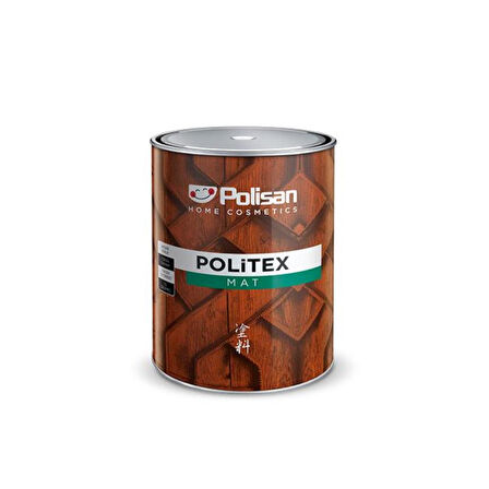 Polisan Politex Dekoratif Mat Ahşap Koruyucu Doğal Bambu 0,75 lt