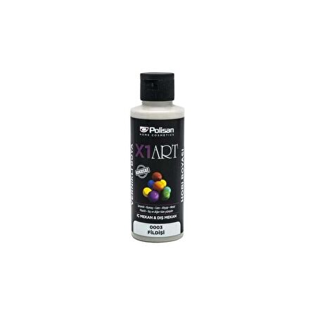 Polisan X1 Art Multisurface Vernikli Hobi Boyası 120ml Antiklavanta
