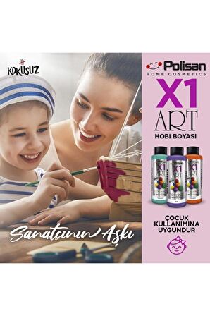 POLİSAN X1 HOBİ BOYASI 0032 TURUNCU 120 ML