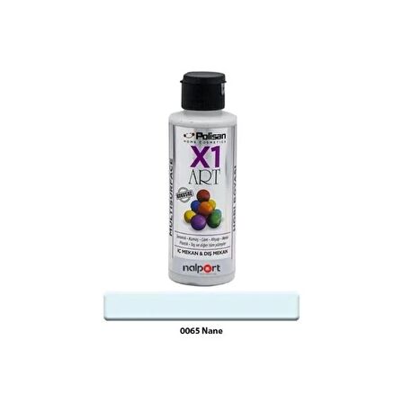 Polisan X1 Art Multisurface Hobi Boyası Nane 120 Ml