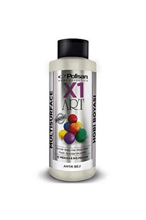 Polisan X1 Art Multisurface Yaldız Hobi Boyası 120ml Bakır