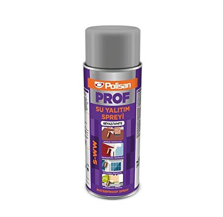 Polisan Prof S-WB Su Yalıtım Sprey Siyah 500 ml