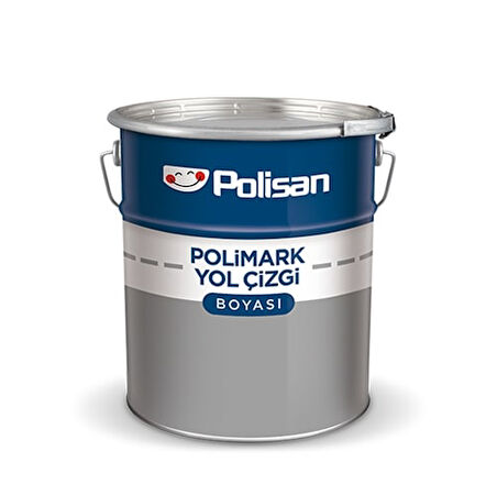 Polisan Polimark Yol Çizgi Boyası Beyaz 20 Kg