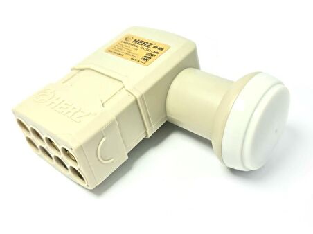 Herz HR-908 Octo Sekizli LNB 0.1dB Full HD 4K