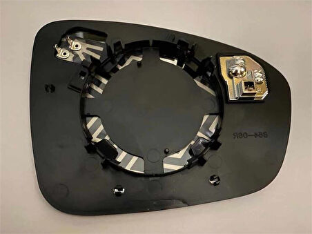 Renault Dis Dikiz Ayna Camı İsitmalı Asferik Sol Megane IV-Talısman 16> - Art Mg002.2492