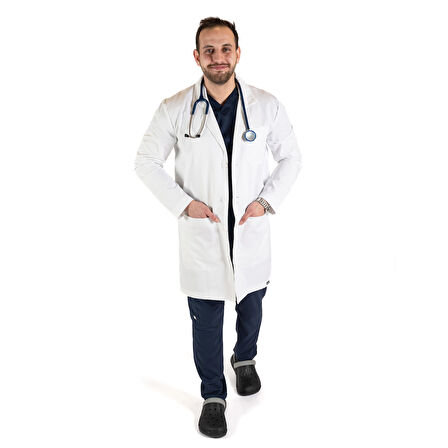 PROF Amazon Medikal Erkek Önlük Doktor Öğretmen Laboratuvar Önlüğü