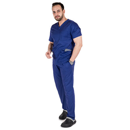 Rio Grande Medikal Giyim Doktor Hemşire Likralı Scrubs Cerrahi Takım Hastane Üniforması