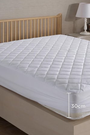 Royam Yatak Alezi Kapitone Fitted Full Kenar Sıvı Geçirmez Yatak Koruyucu Alez 100 x 200