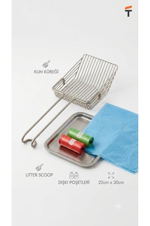 KEDİ KUM KÜREĞİ PLASTİK