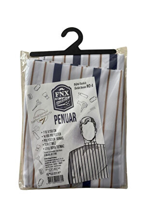 FNX Berber Önlük Kesim Penuarı 115x150 Cm Dijital Baskı Nu:4