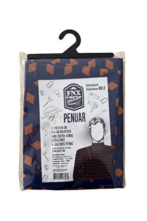FNX Berber Önlük Kesim Penuarı 115x150 Cm Dijital Baskı Nu:2
