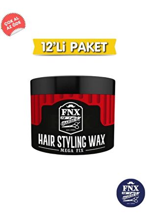 FNX Wax Fix Sert Görünüm Mega Tutuş Infrared 150 ml 12 Adet