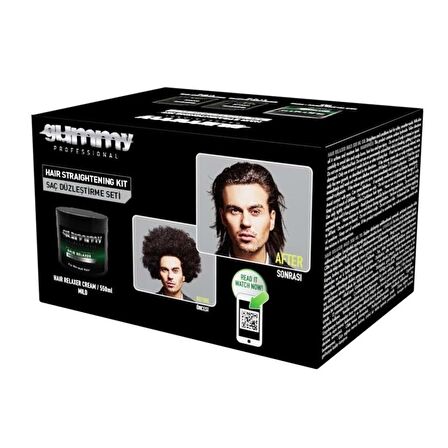 Gummy Saç Düzleştirme Seti