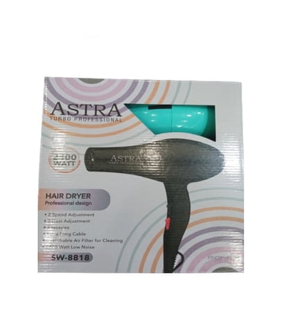 Turbo Saç Kurutma Makinesi - 8818 - Mavi