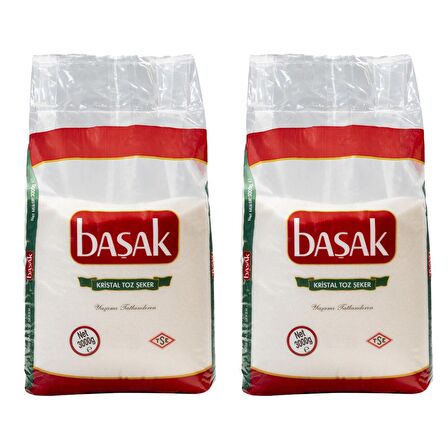 Başak Toz Şeker 3 kg 2 li