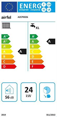 Airfel Digifel Premix 26/26 Kw (22.000 Kcal) Tam Yoğuşmalı Kombi