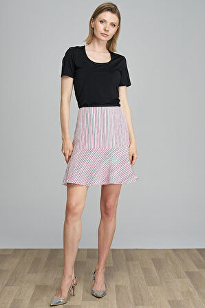 Etek-Altı Volanlı, Diz Üstü