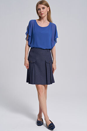 Pilikaşe-Cep Detaylı, Etek