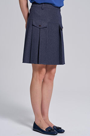 Pilikaşe-Cep Detaylı, Etek