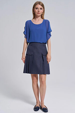 Pilikaşe-Cep Detaylı, Etek