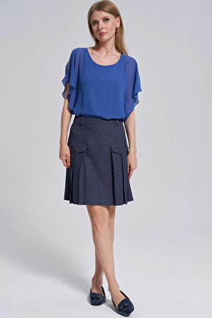 Pilikaşe-Cep Detaylı, Etek