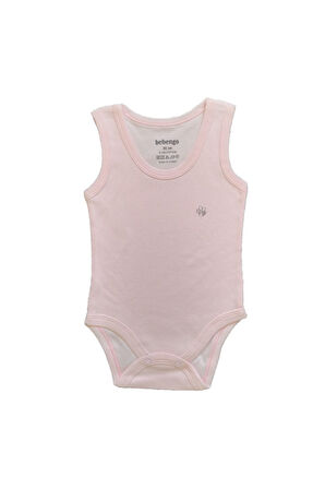 Kalın Askılı Düz Renkli Pamuklu Çıtçıtlı Kız Ve Erkek Bebek Body Zıbın