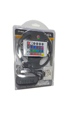 Cata Ct-4557 Rgb Şerit Led Seti ( Rgb Kumanda +5 Mt Rgb Led 3 Renk + Trafo )